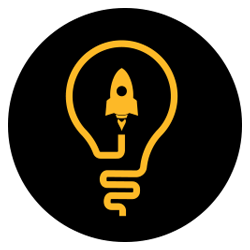 Rocket Lightbulb illustration