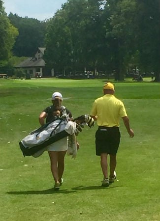 NKU MBA graduate Mackenzie Laumann with her father