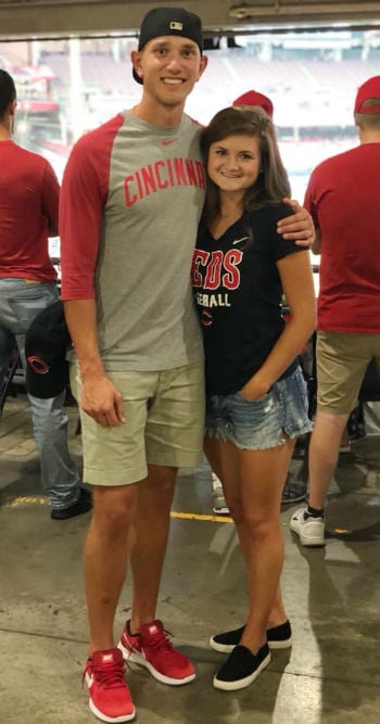 NKU MBA graduate Mackenzie Laumann with her boyfriend