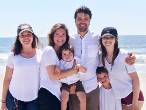 NKU MBA graduate Micah and family