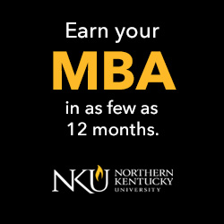 Earn your MBA in as few as 12 months at NKU